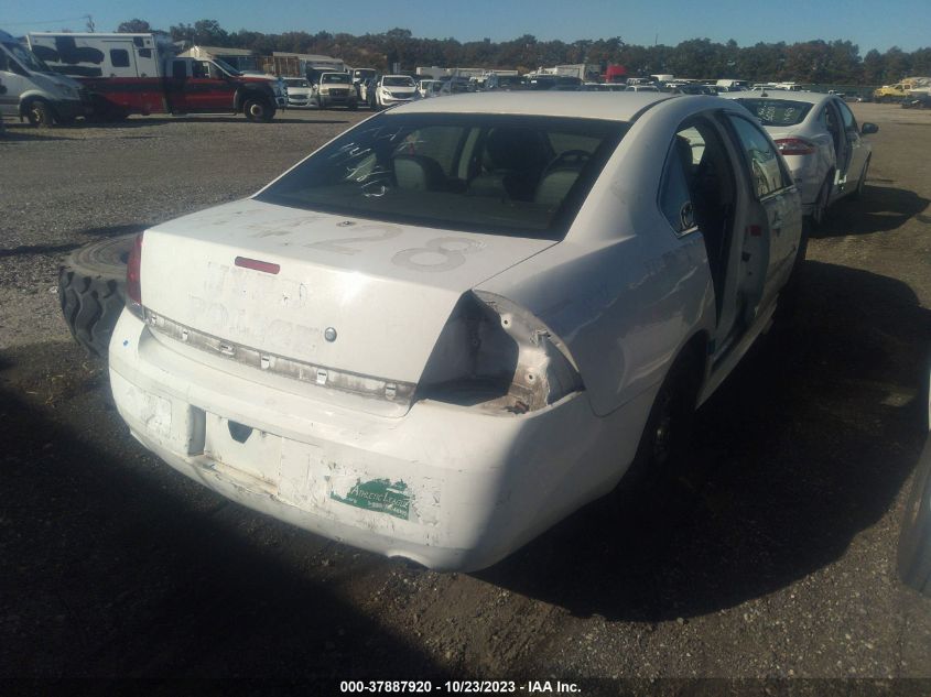 2013 CHEVROLET IMPALA POLICE 2G1WD5E34D1225281