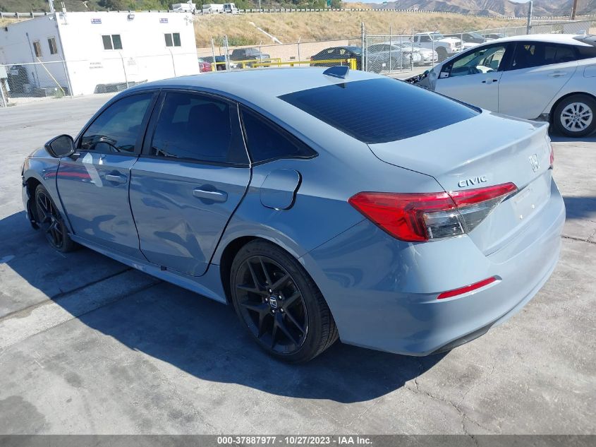 2022 HONDA CIVIC SPORT - 2HGFE2F58NH534183