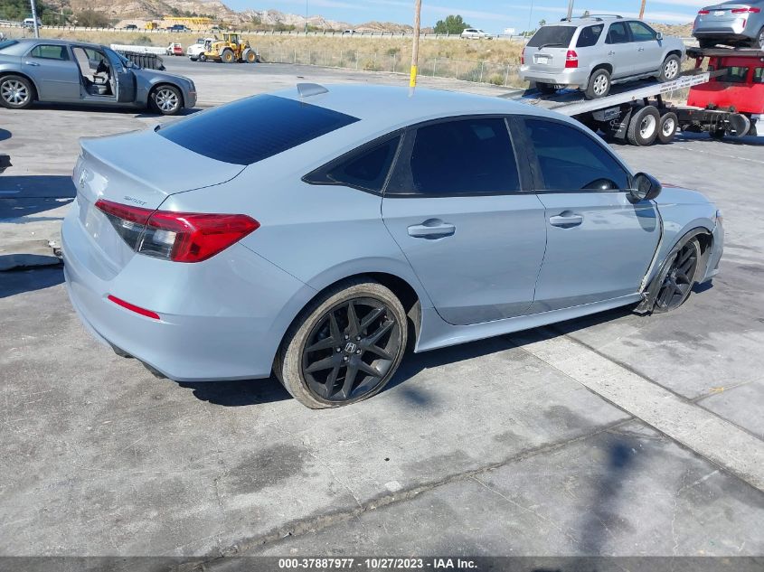 2022 HONDA CIVIC SPORT - 2HGFE2F58NH534183