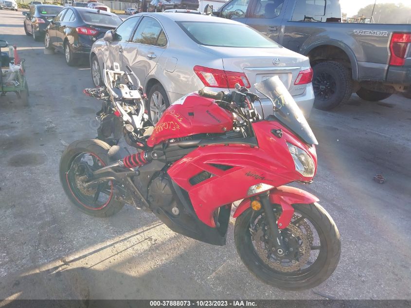 2012 KAWASAKI EX650 EC - JKAEXEE16CDA05875
