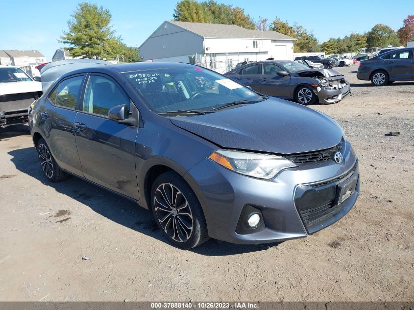 2015 TOYOTA COROLLA L/LE/LE PLS/PRM/S/S PLS - 2T1BURHE3FC37592