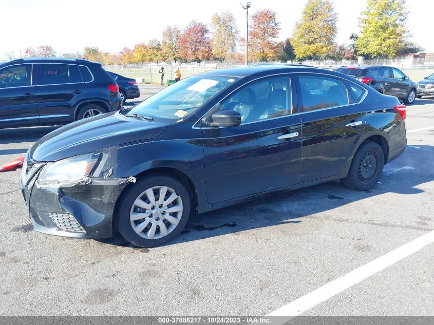 VIN 3N1AB7AP3HY305645 2017 NISSAN SENTRA S/SV/SR/SL