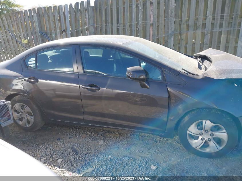 2013 HONDA CIVIC LX - 2HGFB2F57DH547160