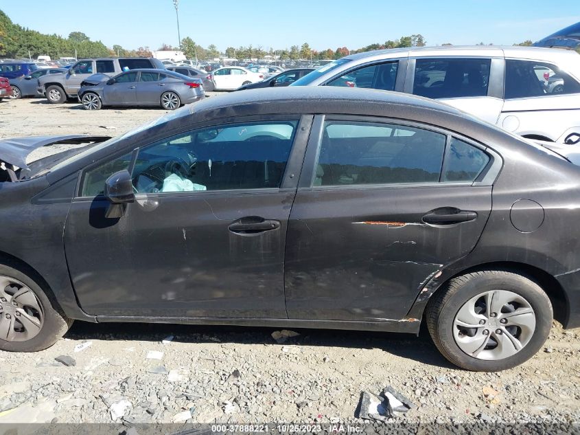 2013 HONDA CIVIC LX - 2HGFB2F57DH547160
