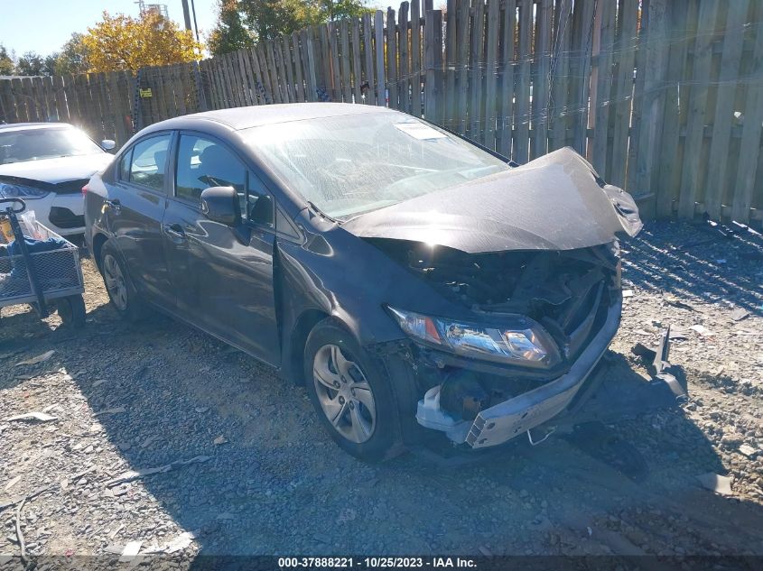 2013 HONDA CIVIC LX - 2HGFB2F57DH547160
