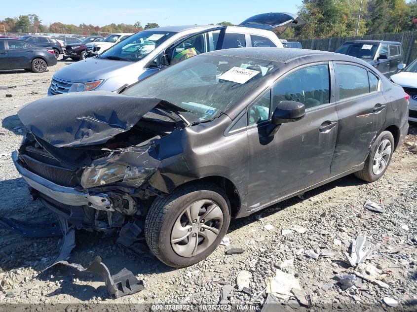 2013 HONDA CIVIC LX - 2HGFB2F57DH547160