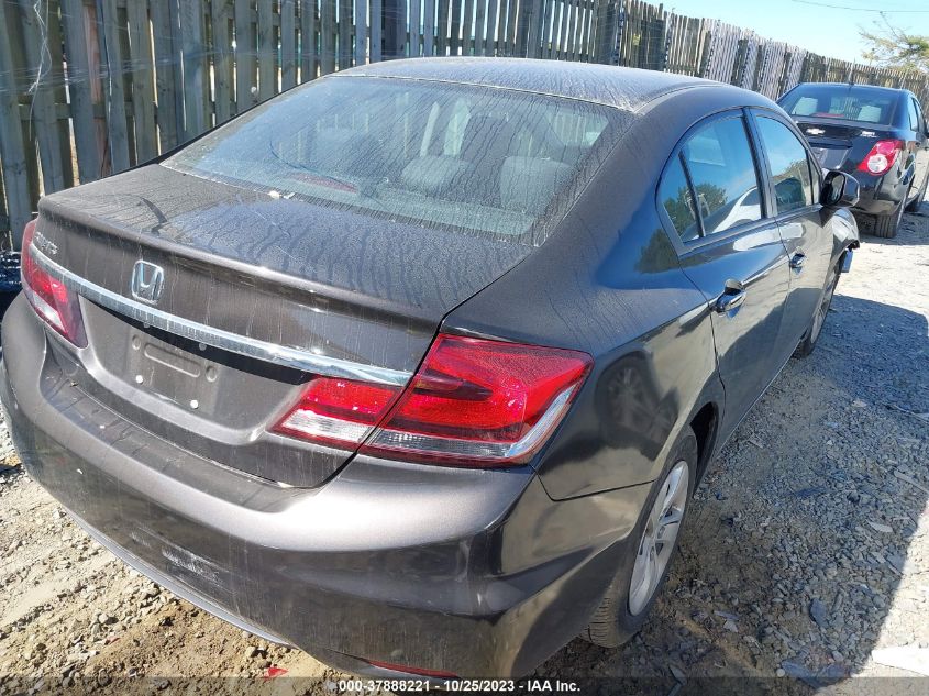 2013 HONDA CIVIC LX - 2HGFB2F57DH547160