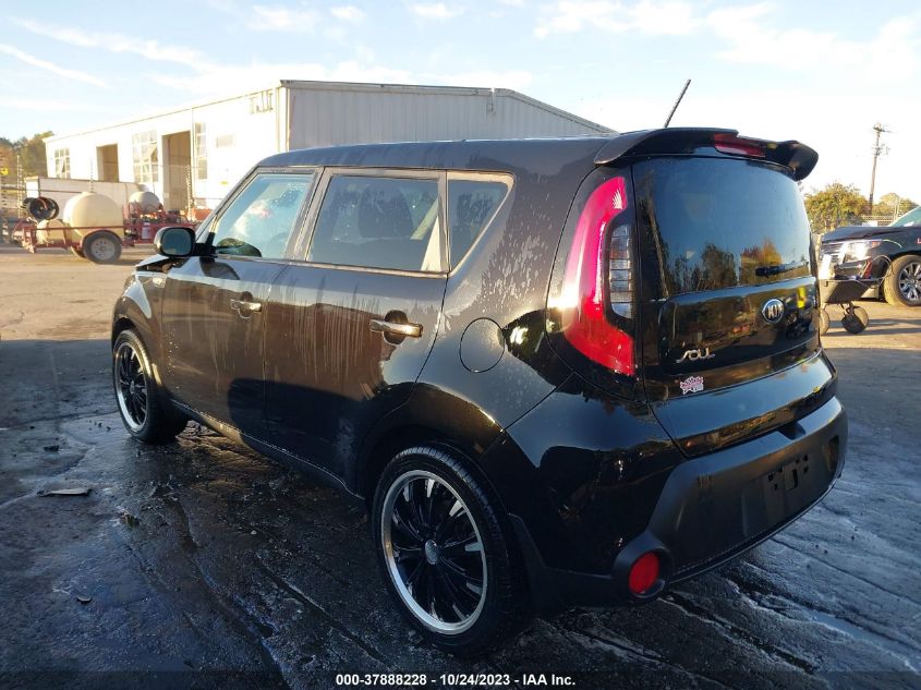 2014 KIA SOUL BASE - KNDJN2A28E7036762