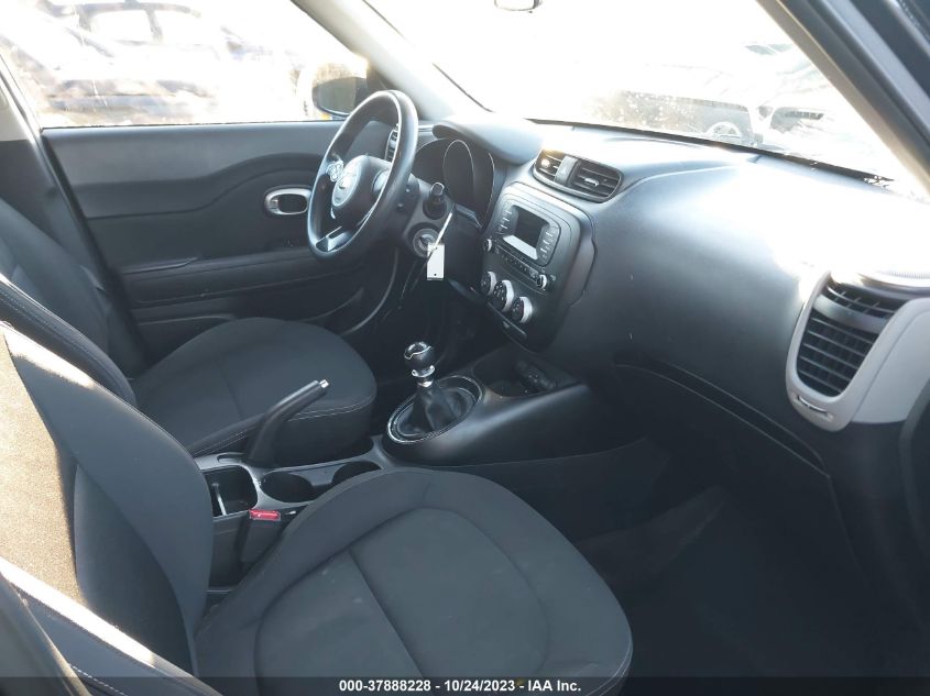 2014 KIA SOUL BASE - KNDJN2A28E7036762