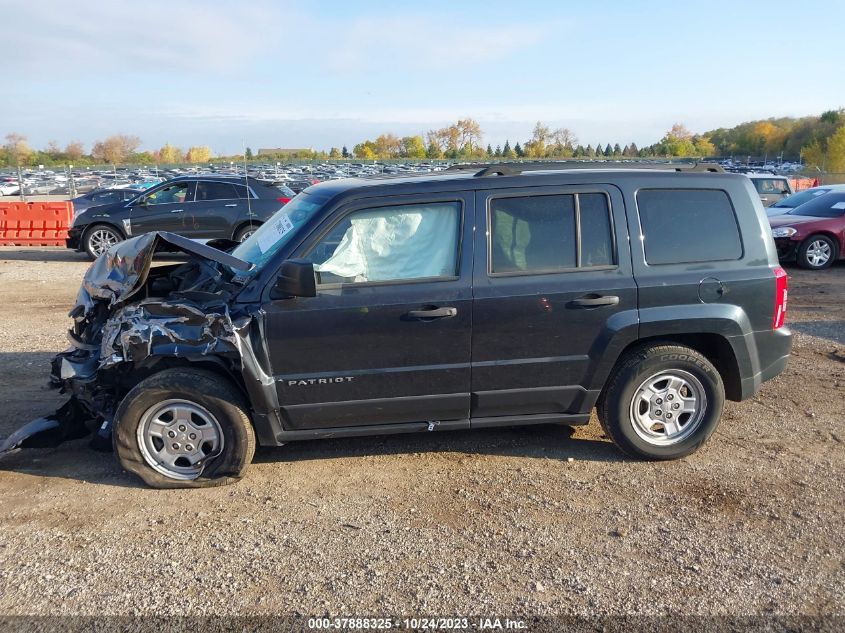 2014 JEEP PATRIOT SPORT - 1C4NJPBAXED856374