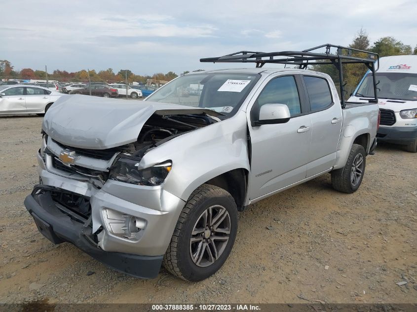 2019 CHEVROLET COLORADO 2WD WORK TRUCK - 1GCGSBEA2K1318222