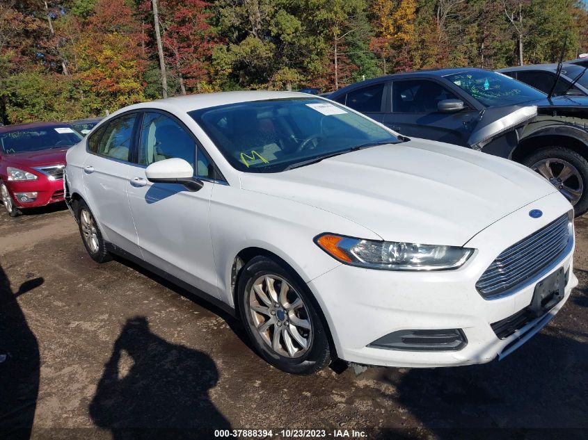 2016 FORD FUSION S - 3FA6P0G72GR351646