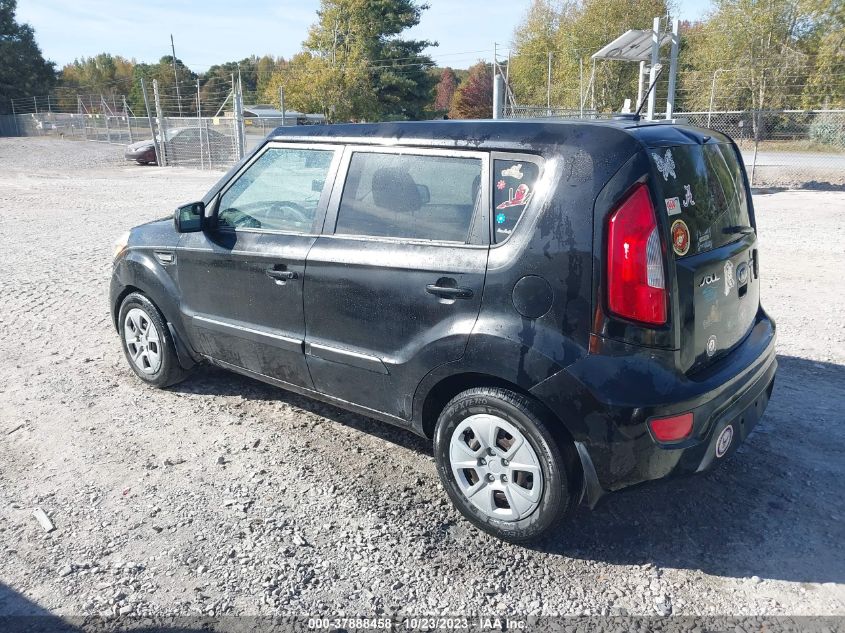 2013 KIA SOUL BASE - KNDJT2A51D7506287
