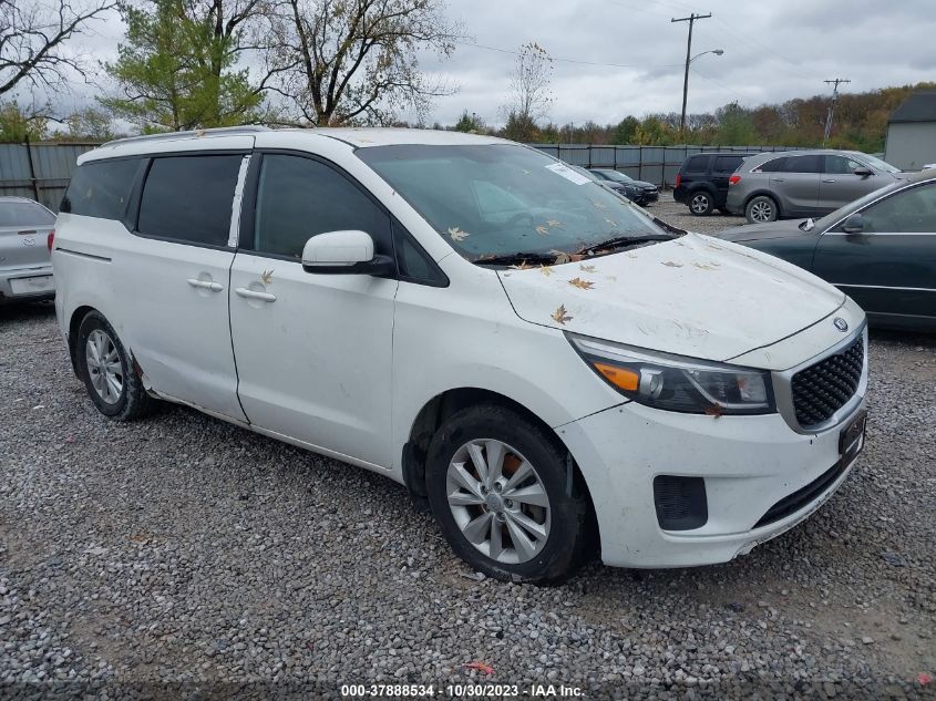 2016 KIA SEDONA LX - KNDMB5C15G6113950