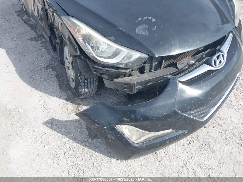 2016 HYUNDAI ELANTRA SE - KMHDH4AE7GU646050