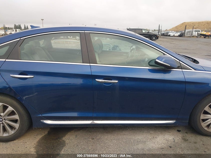 VIN 5NPE34AFXHH529395 2017 HYUNDAI SONATA SPORT