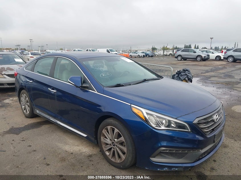 VIN 5NPE34AFXHH529395 2017 HYUNDAI SONATA SPORT