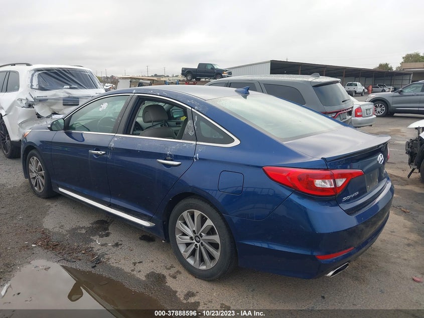 VIN 5NPE34AFXHH529395 2017 HYUNDAI SONATA SPORT
