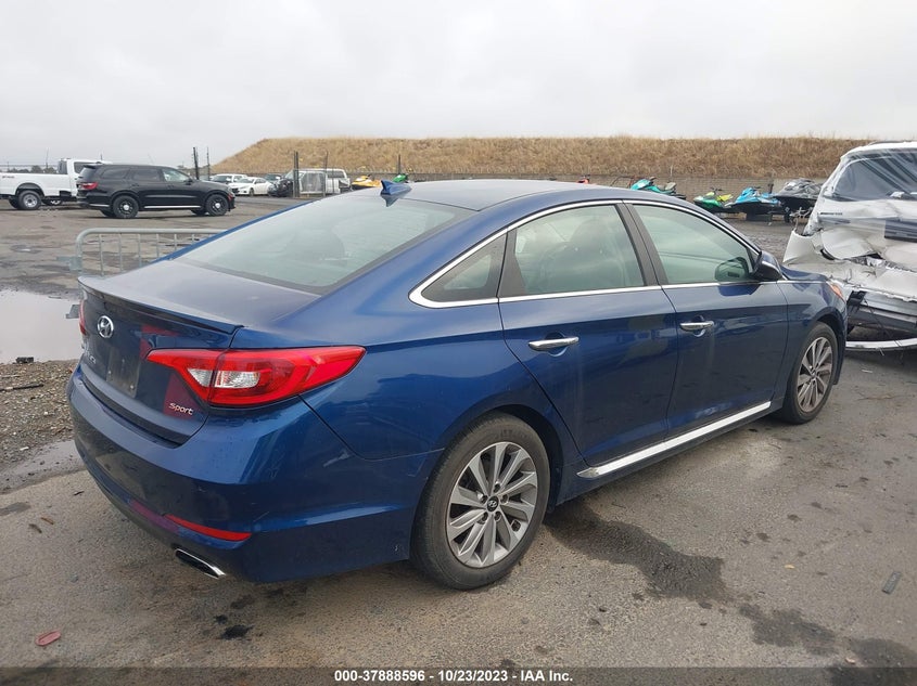 VIN 5NPE34AFXHH529395 2017 HYUNDAI SONATA SPORT
