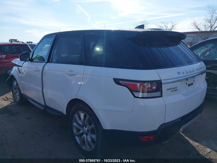 VIN SALWR2FV8HA180079 2017 LAND ROVER RANGE ROVER SPORT HSE