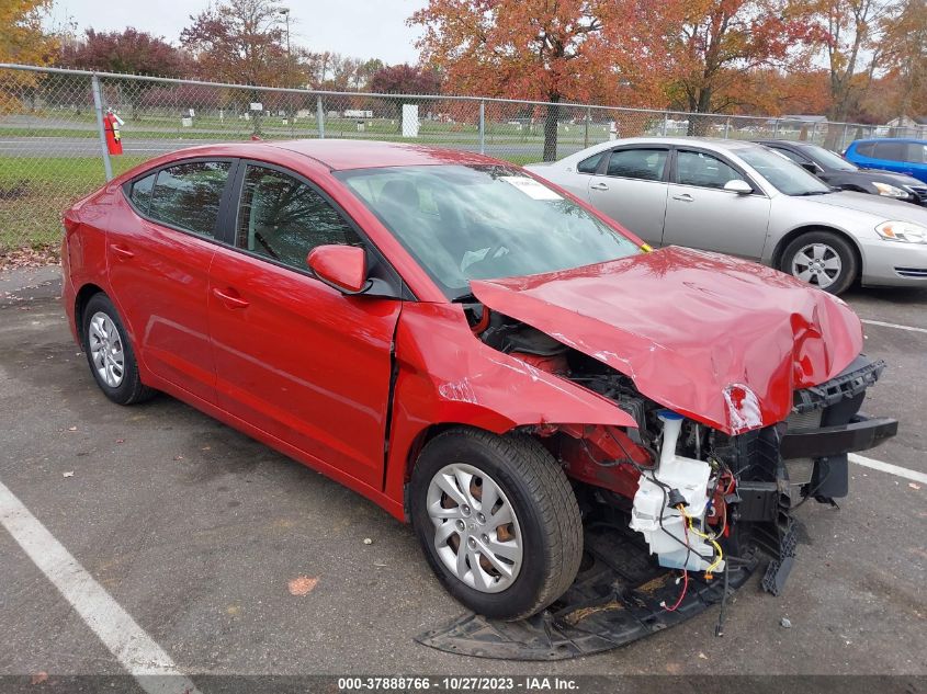 2018 HYUNDAI ELANTRA SE - 5NPD74LF1JH371368