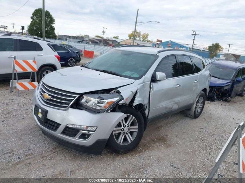 2017 CHEVROLET TRAVERSE LT - 1GNKRGKD5HJ297383