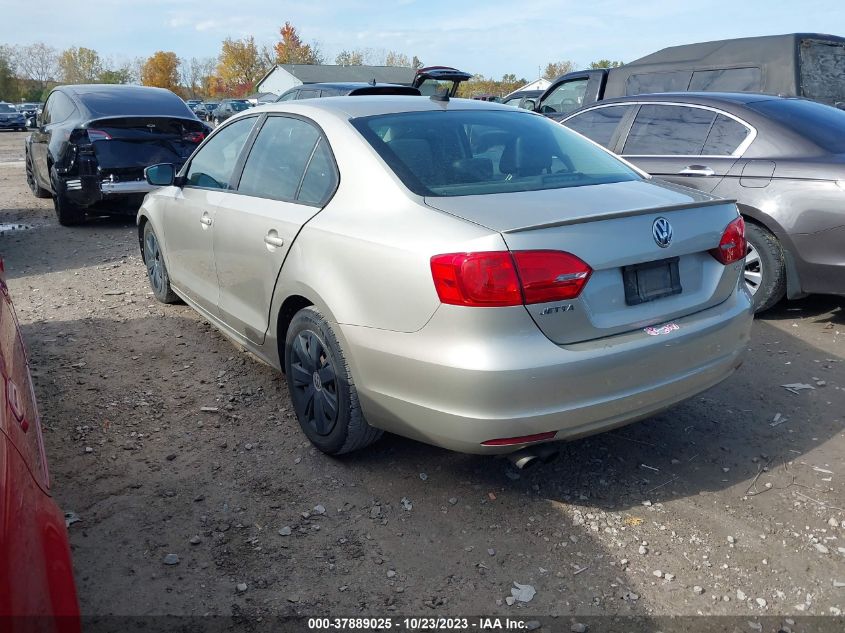 2014 VOLKSWAGEN JETTA SEDAN SE - 3VWD17AJ7EM243000