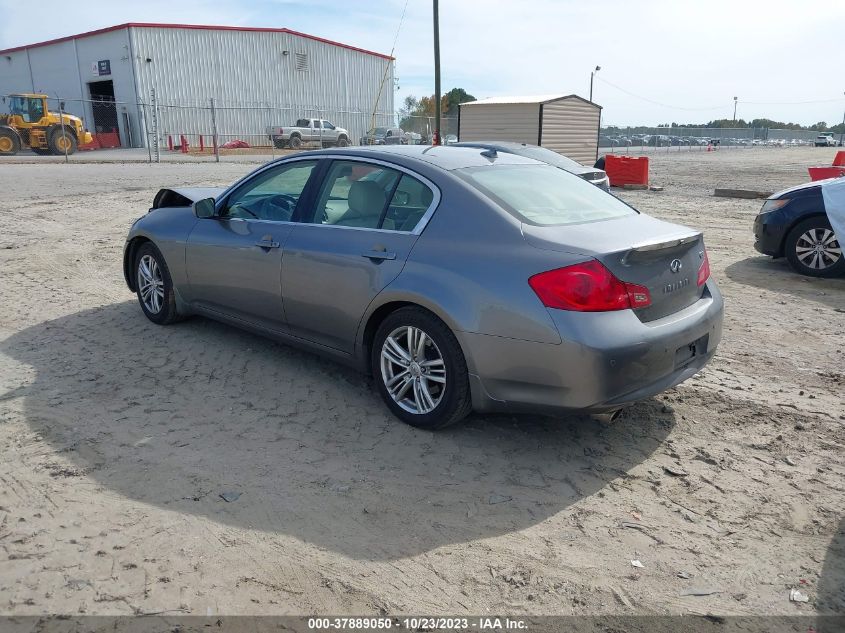 2013 INFINITI G37 SEDAN JOURNEY - JN1CV6AP5DM710445