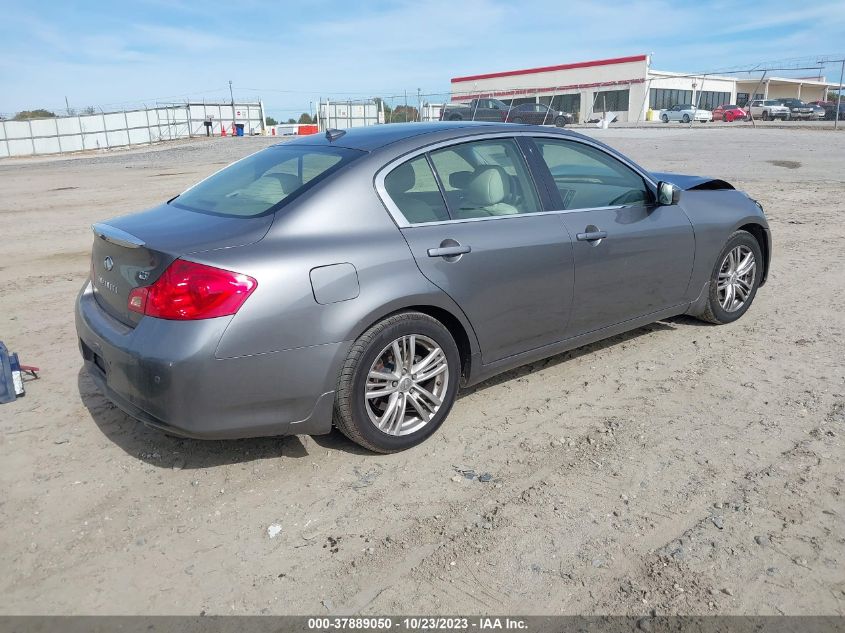 2013 INFINITI G37 SEDAN JOURNEY - JN1CV6AP5DM710445
