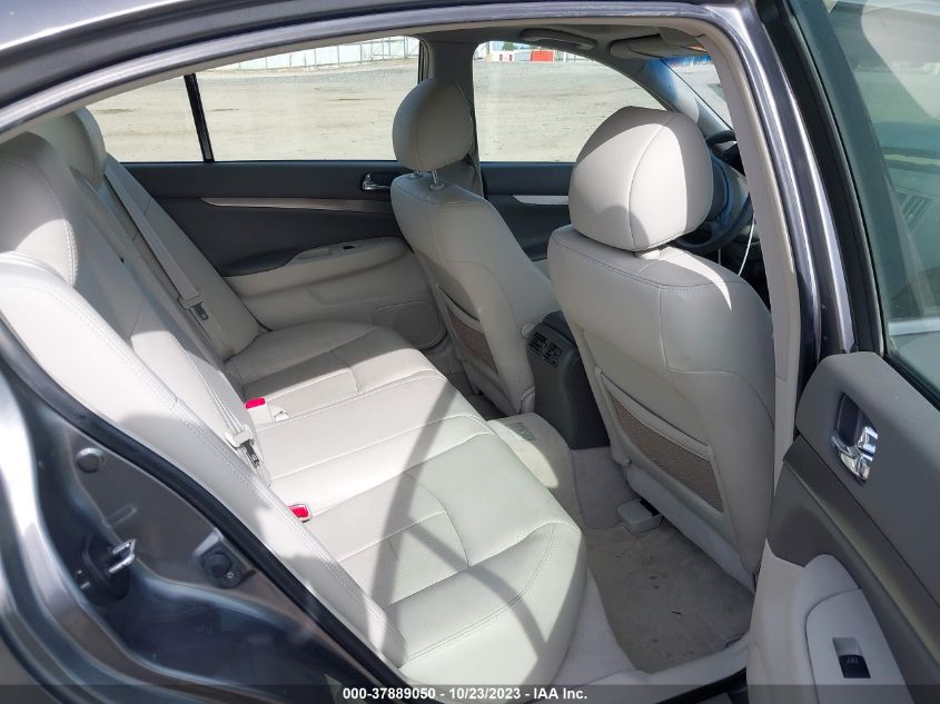 2013 INFINITI G37 SEDAN JOURNEY - JN1CV6AP5DM710445