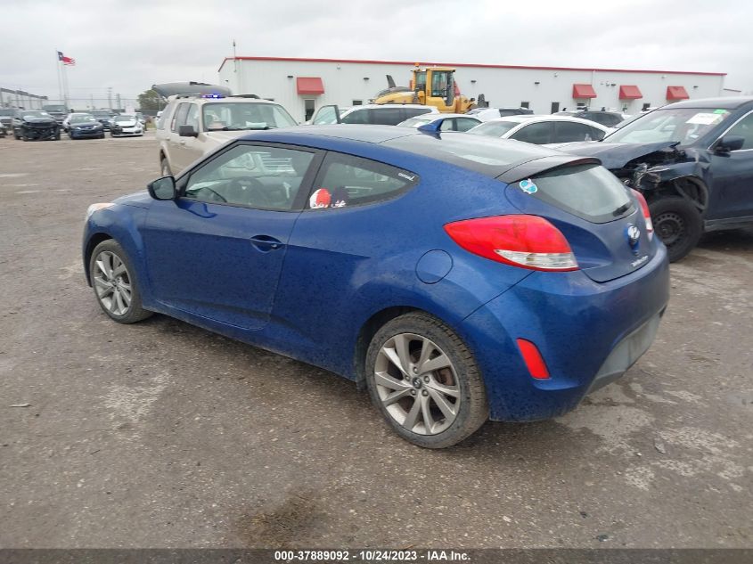 2016 HYUNDAI VELOSTER - KMHTC6AD1GU278087
