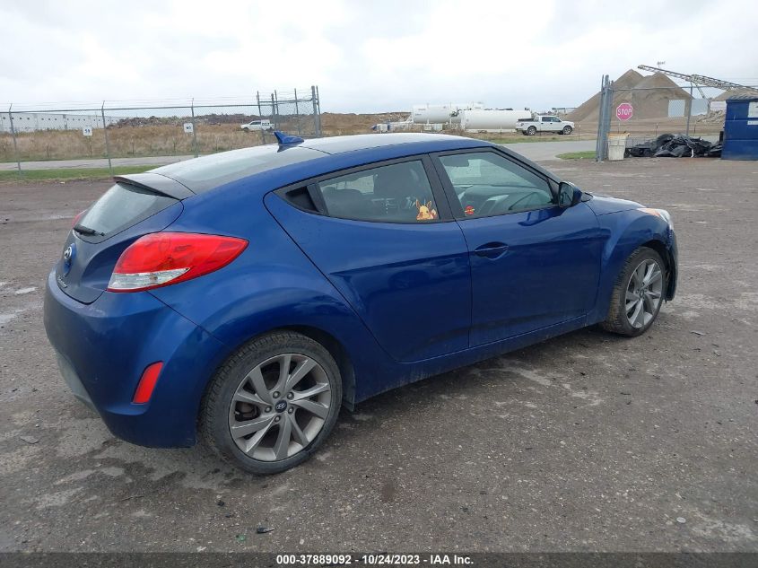 2016 HYUNDAI VELOSTER - KMHTC6AD1GU278087