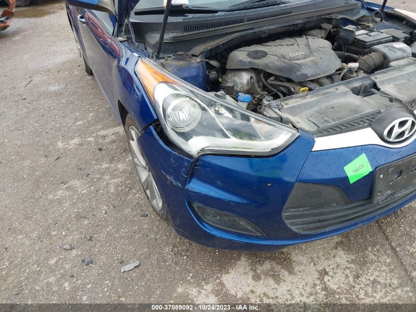 2016 HYUNDAI VELOSTER - KMHTC6AD1GU278087