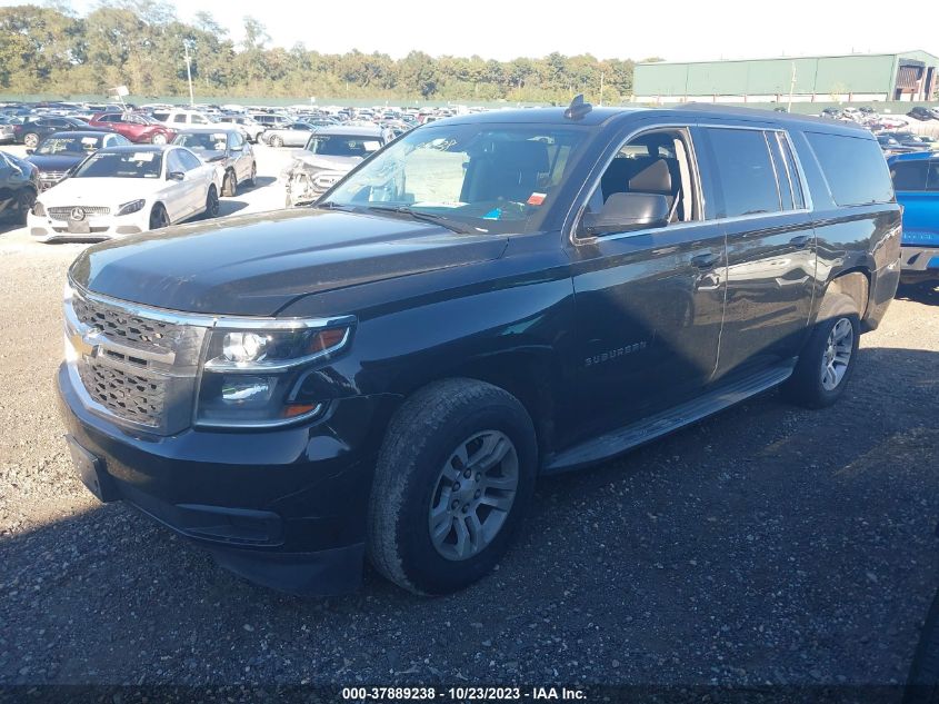 2015 CHEVROLET SUBURBAN 1500 LT 1GNSKJKC6FR547513