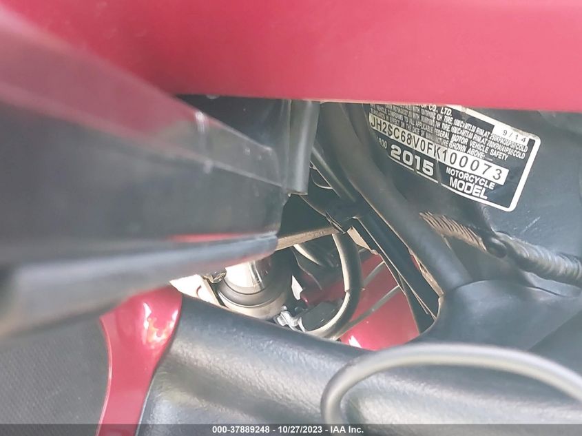 2015 HONDA GL1800 JH2SC68V0FK100073