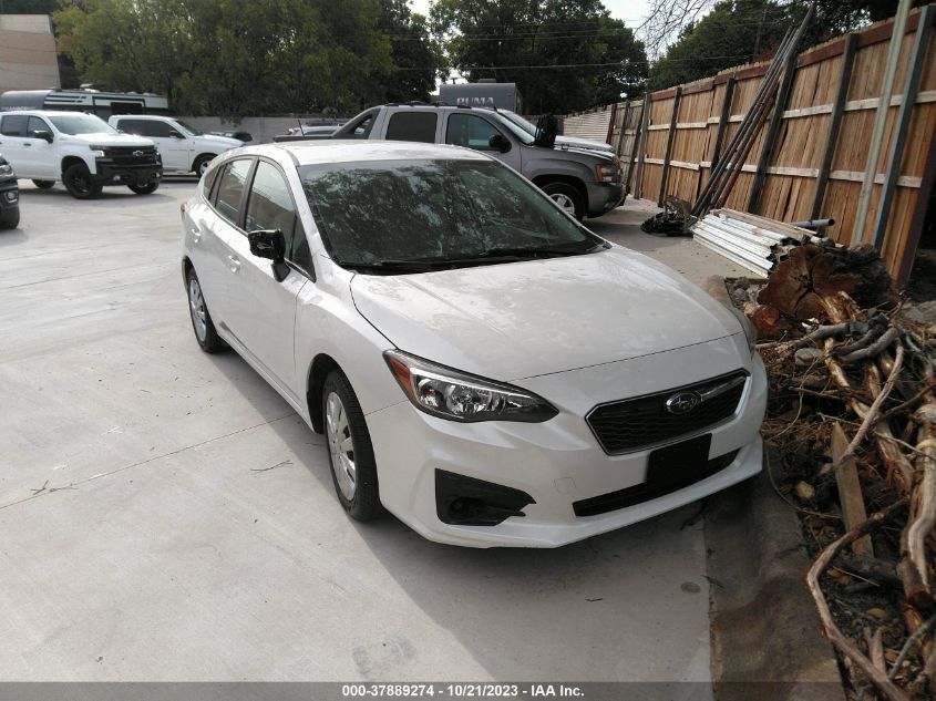 2019 SUBARU IMPREZA - 4S3GTAA60K3726005