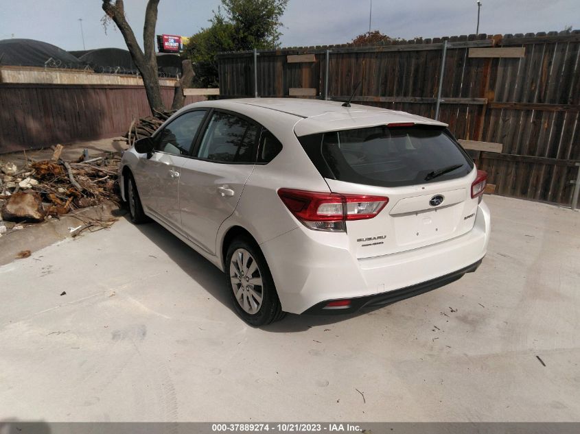 2019 SUBARU IMPREZA - 4S3GTAA60K3726005