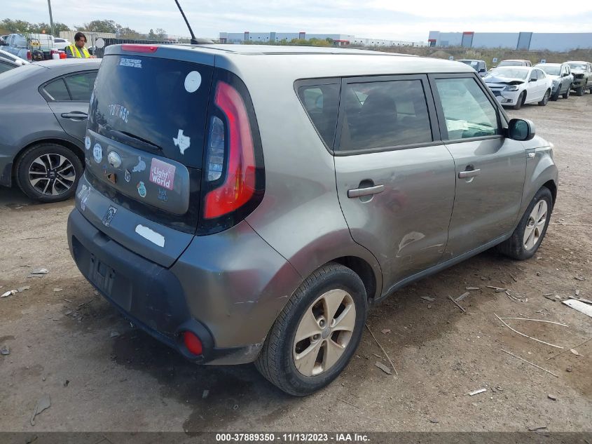 2014 KIA SOUL BASE - KNDJN2A26E7074233
