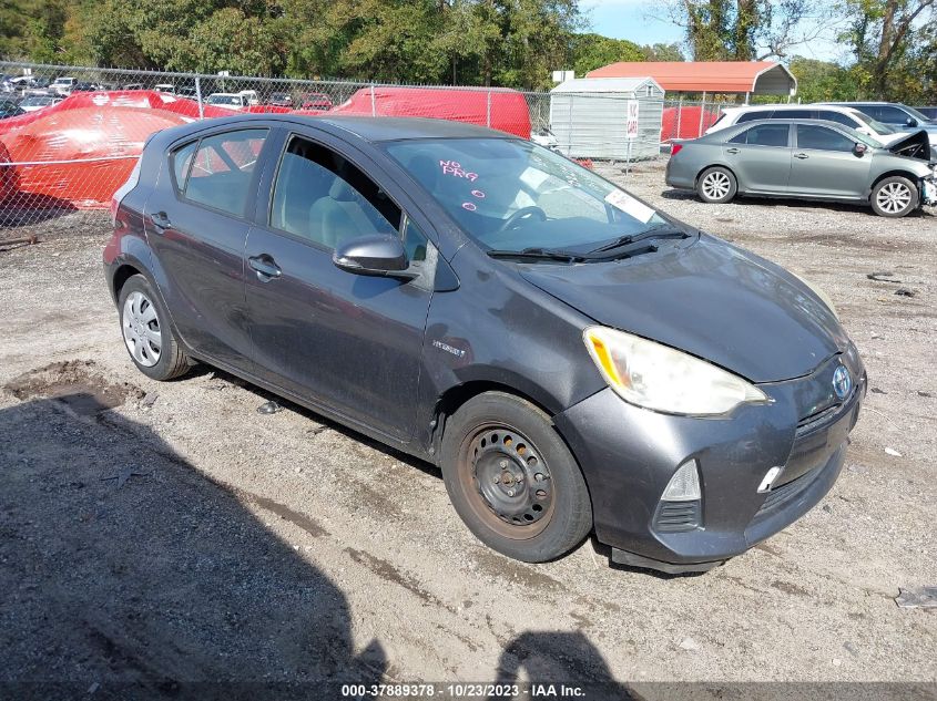 2013 TOYOTA PRIUS C ONE/TWO/THREE/FOUR - JTDKDTB30D1550224