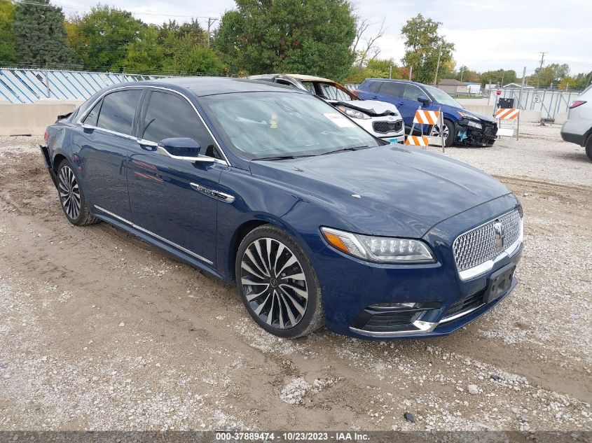 1LN6L9BC0H5611962 LINCOLN CONTINENTAL BLACK LABEL 2017