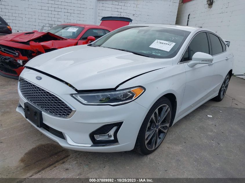 2020 FORD FUSION TITANIUM - 3FA6P0D93LR173634