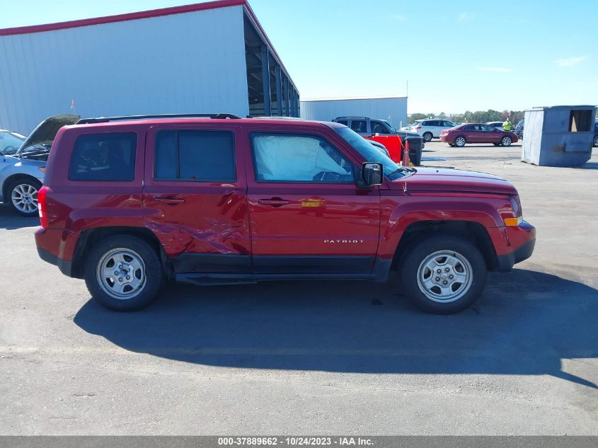 2014 JEEP PATRIOT SPORT - 1C4NJPBA8ED695037