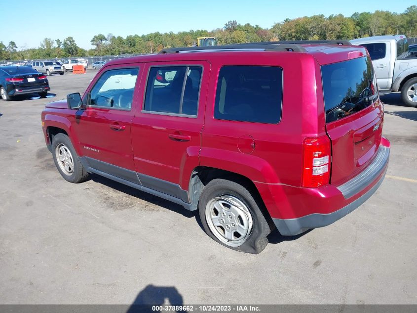 2014 JEEP PATRIOT SPORT - 1C4NJPBA8ED695037