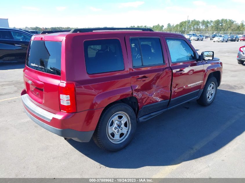 2014 JEEP PATRIOT SPORT - 1C4NJPBA8ED695037