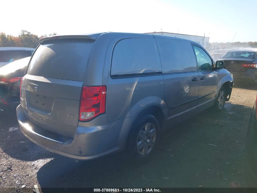2014 RAM CARGO TRADESMAN 2C4JRGAG5ER178661