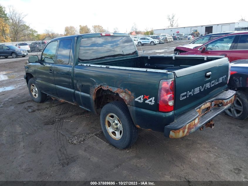 1GCEK19V34E132697 | 2004 CHEVROLET SILVERADO 1500