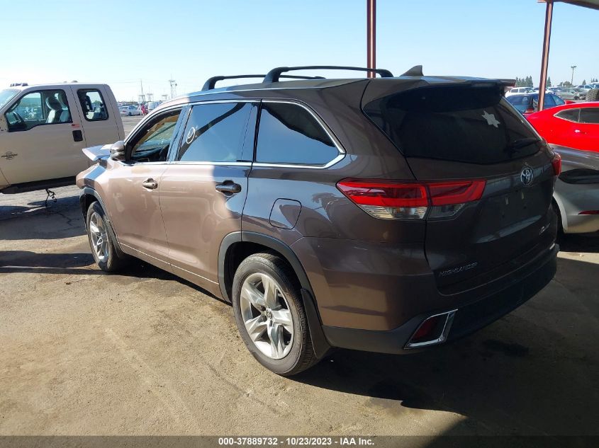2018 TOYOTA HIGHLANDER LIMITED/LTD PLATINUM - 5TDDZRFH3JS806972