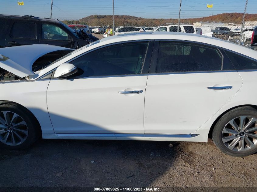 2017 HYUNDAI SONATA SPORT - 5NPE34AF4HH537685