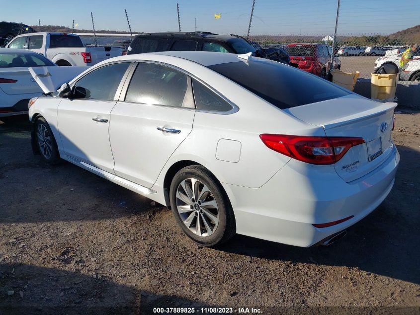 2017 HYUNDAI SONATA SPORT - 5NPE34AF4HH537685