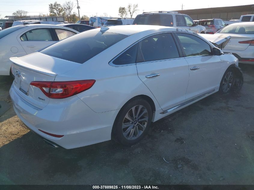 2017 HYUNDAI SONATA SPORT - 5NPE34AF4HH537685